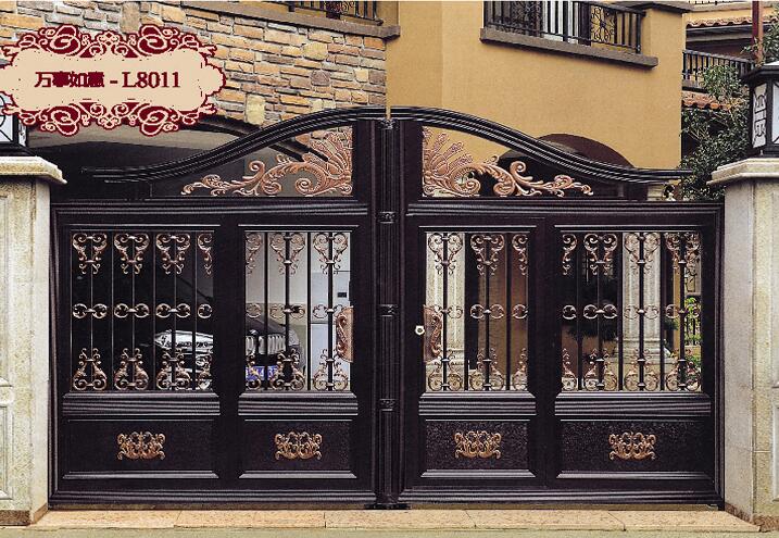 鋁藝門，鋁藝門廠家，鋁藝別墅門，鋁藝庭院門